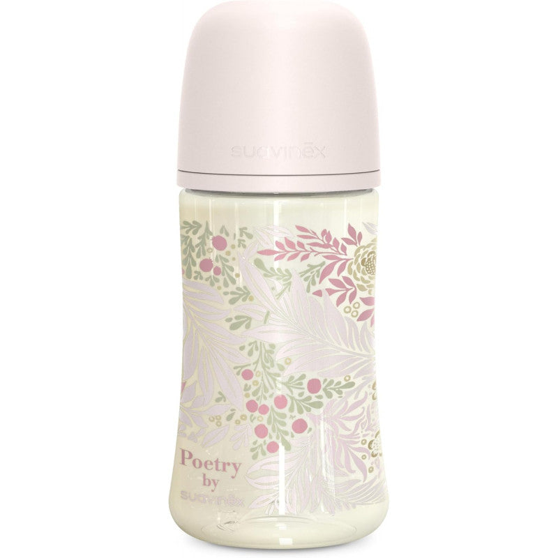 Biberon Suavinex Poetry 270 Ml Rosa