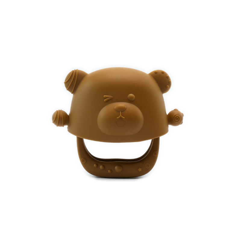 Massaggiagengive in silicone Glitre Brown