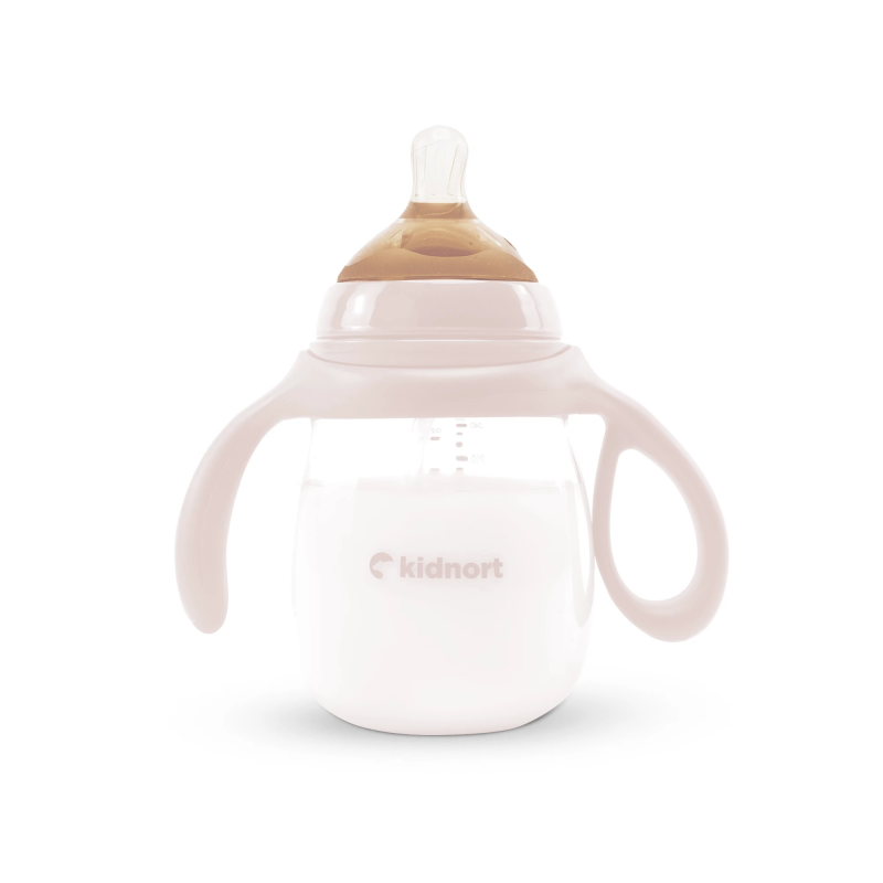 Biberon Anticolica Jordbaer Flusso variabile 240 ML Rosa