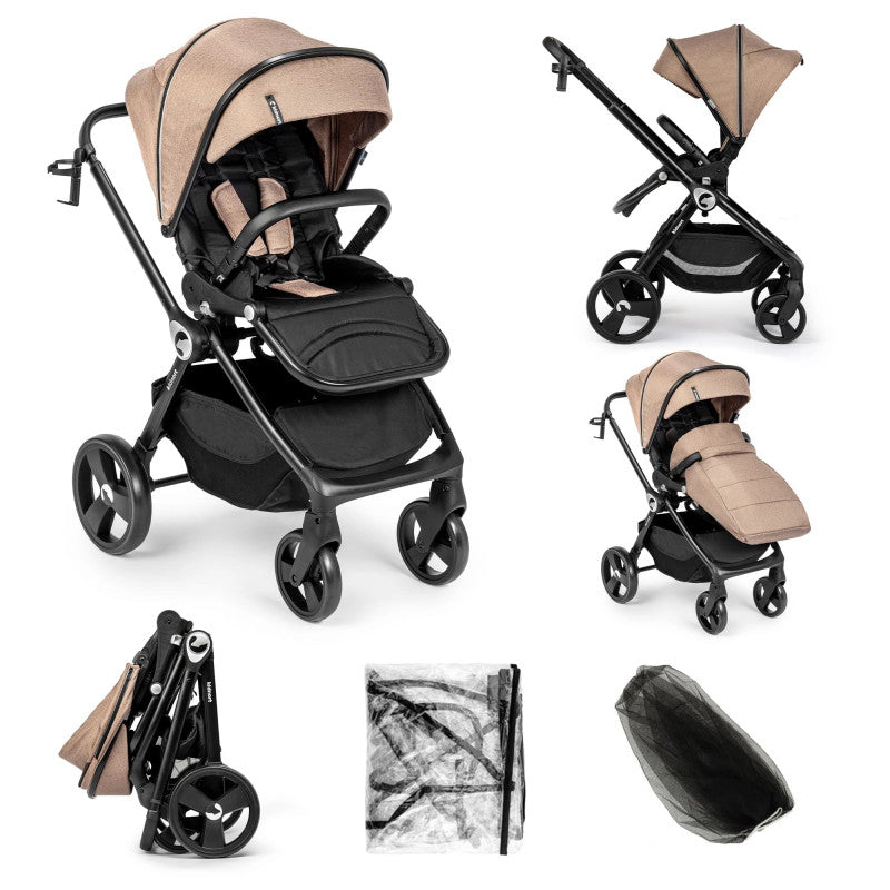 Isbjorn Kidnort - Passeggino Reversibile Mocha Mousse