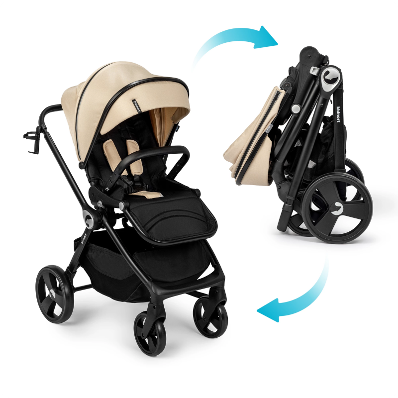 Isbjorn Kidnort - Passeggino Reversibile Beige