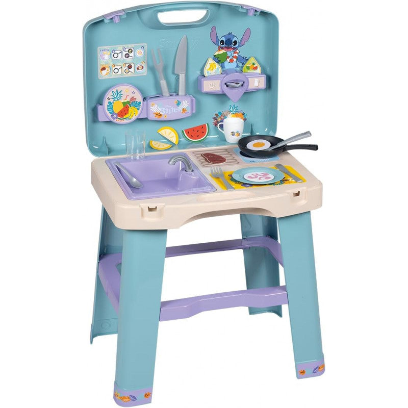 Smoby - Stitch - Cucina - Valigetta pieghevole
