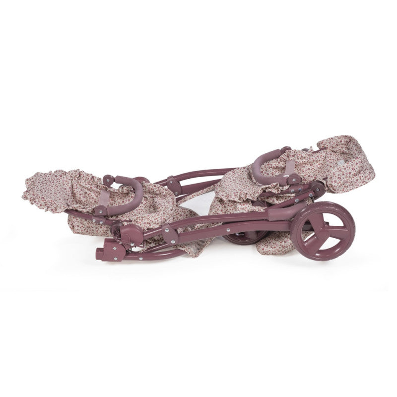 Passeggino Giocattolo Twins Cherry Fiori