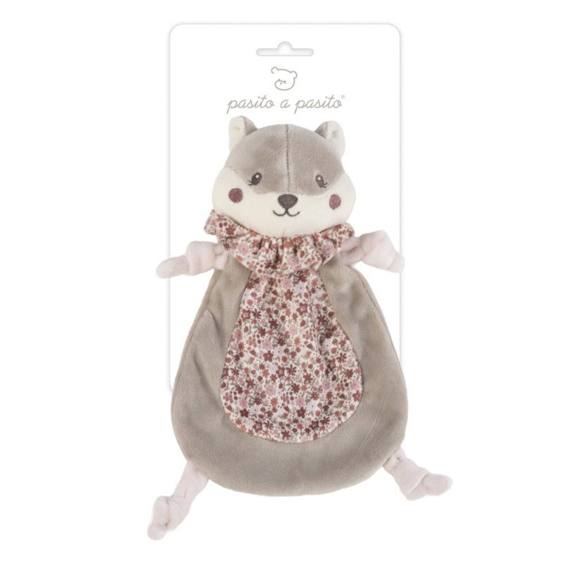 Doudou Scoiattolo Cherry Fiori