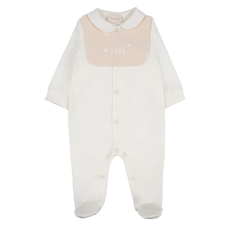 Tutina Nanan Con bavagli “Amo la mamma/il papà” 1 Mese
