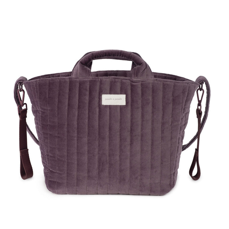 Borsa Pasito a Pasito fasciatoio Cherry Velvet