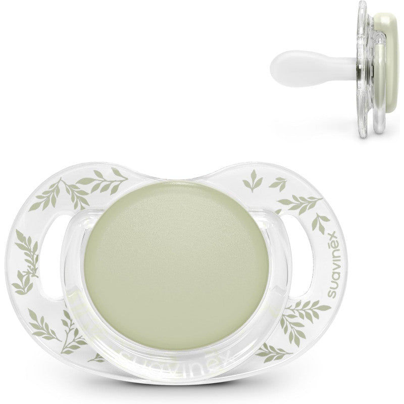 Suavinex Poetry Ciuccio per Neonati 0/6 Mesi Verde