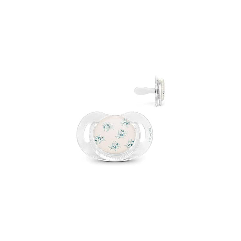 Suavinex Poetry Ciuccio per Neonati 6-18 Mesi Azzurro