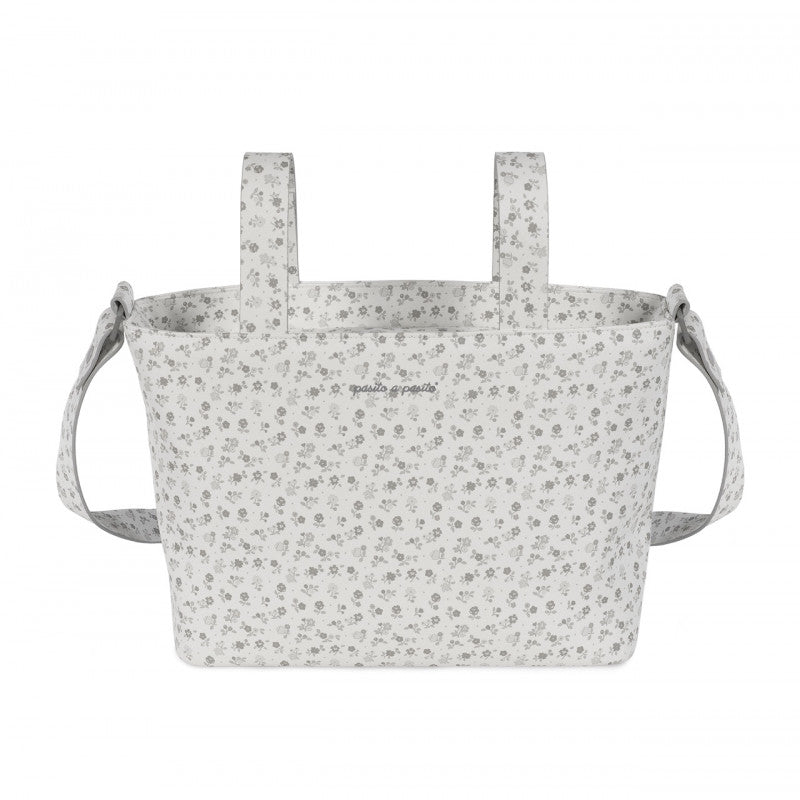 Borsa Crossbody Piel Little Bloom Flor Grigio