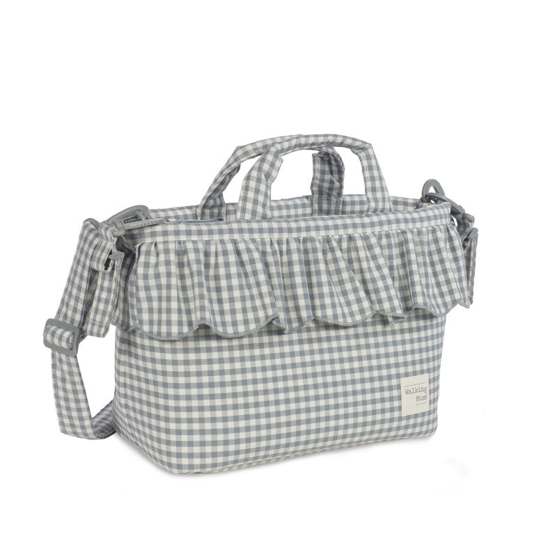 Borsa Fasciatoio Praliné Vichy Matcha