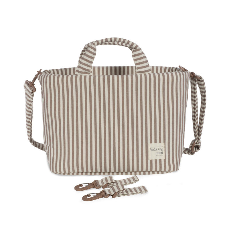 Borsa Fasciatoio Praliné Rayas Moka