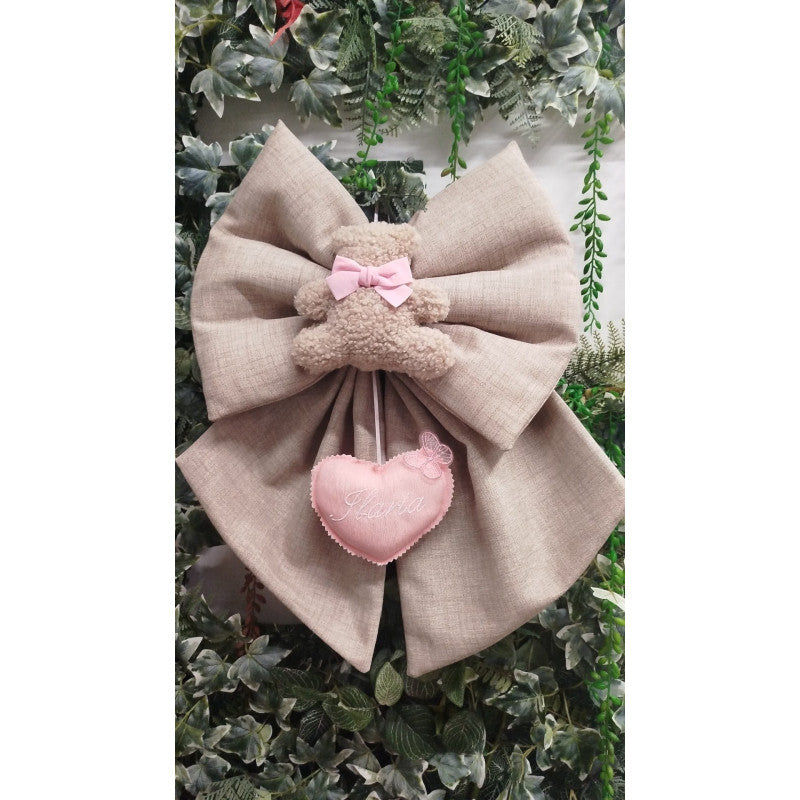 Fiocco Nascita Orsetto Teddy