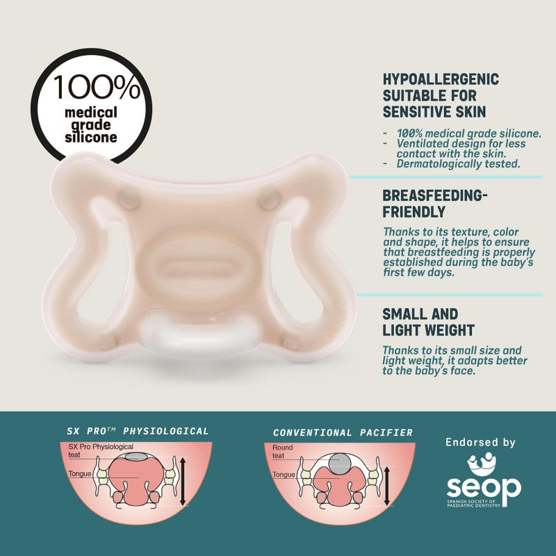 Suavinex Ciuccio neonato Zero Zero Light
