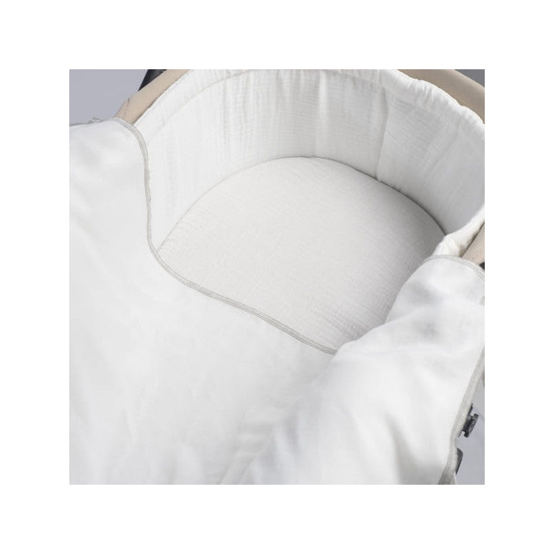 Set Mussole Pasito Pasito Little Bloom Vichy Grigio