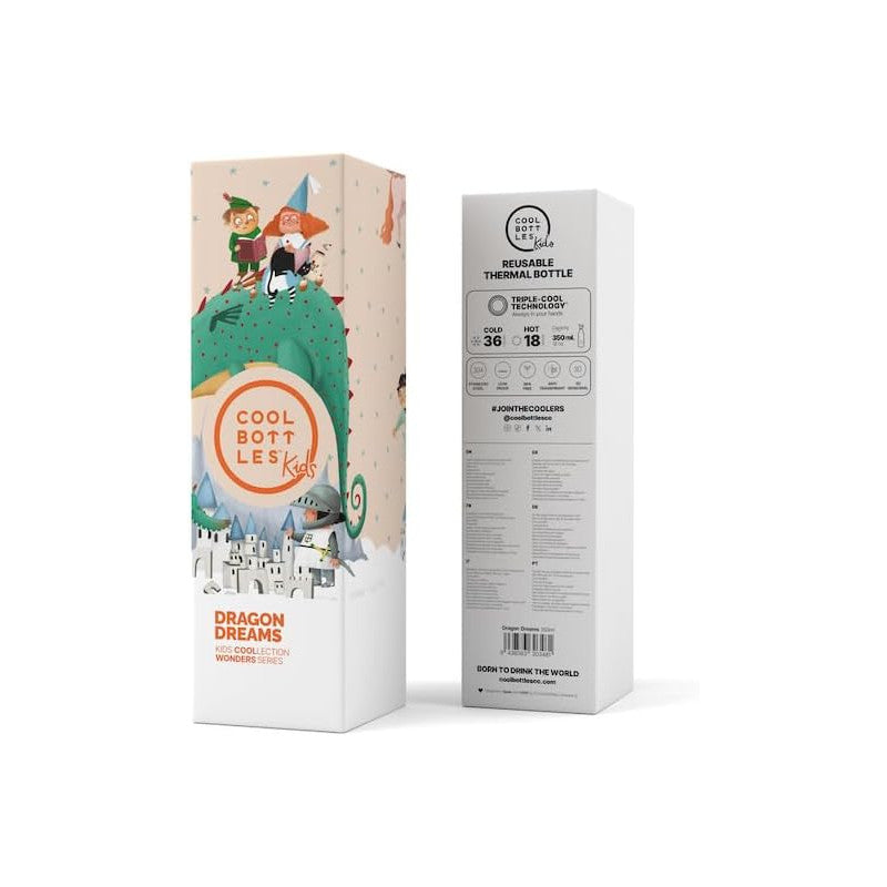 Cool Bottles - Borraccia Termica Dragon Dreams 350 ml