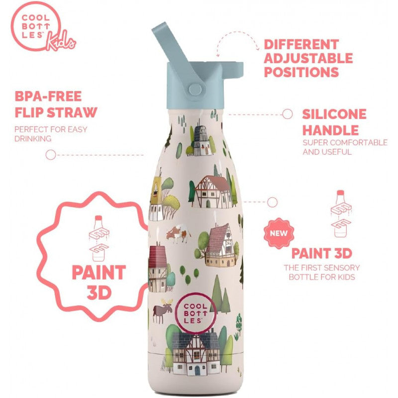 Cool Bottles - Borraccia Termica  Tudor Village 350 ml