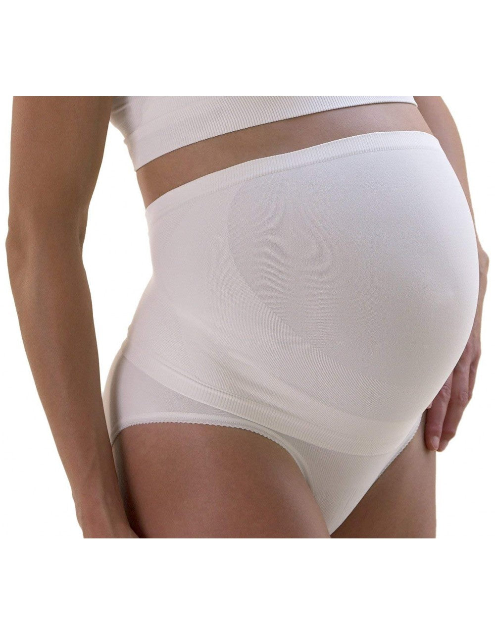 Fascia Maternità Sostenitiva Bianca S