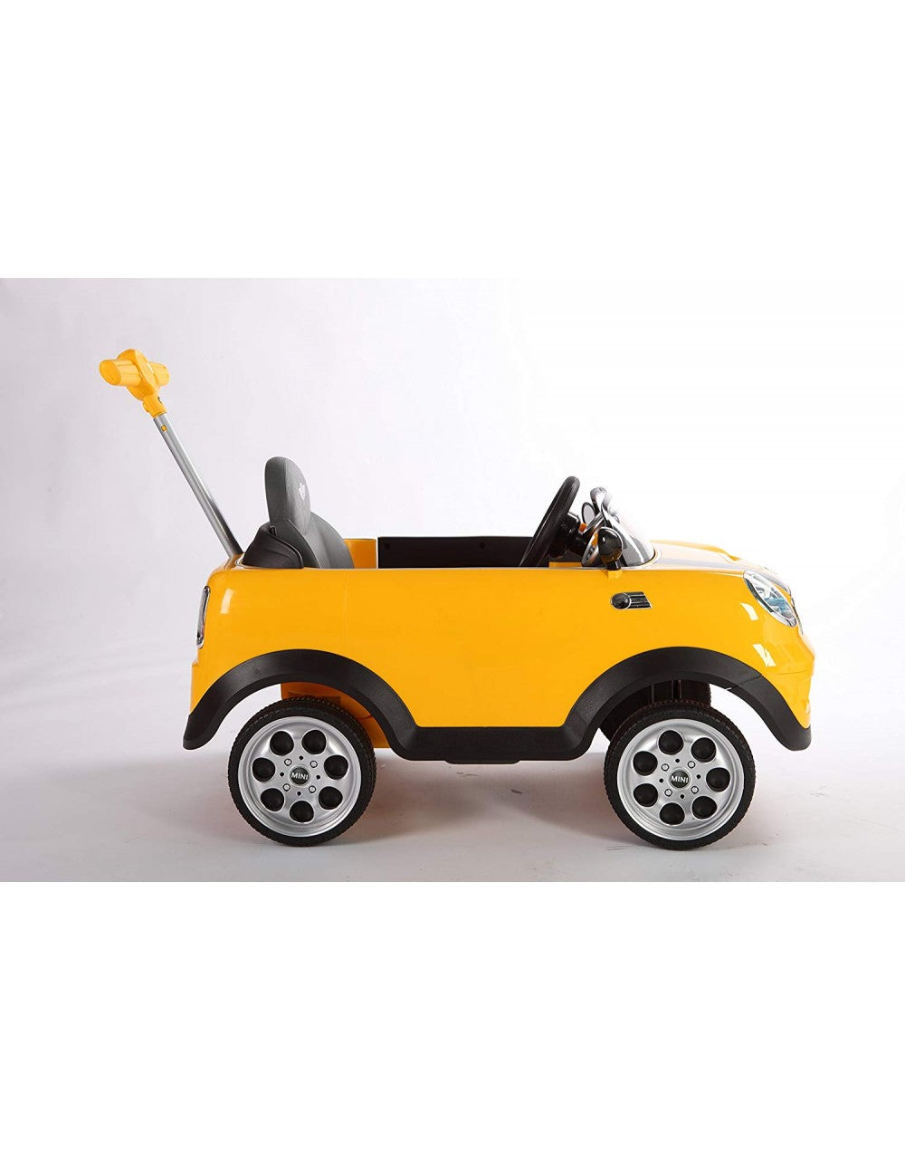 Auto Cavalcabile a spinta Mini Cooper Giallo
