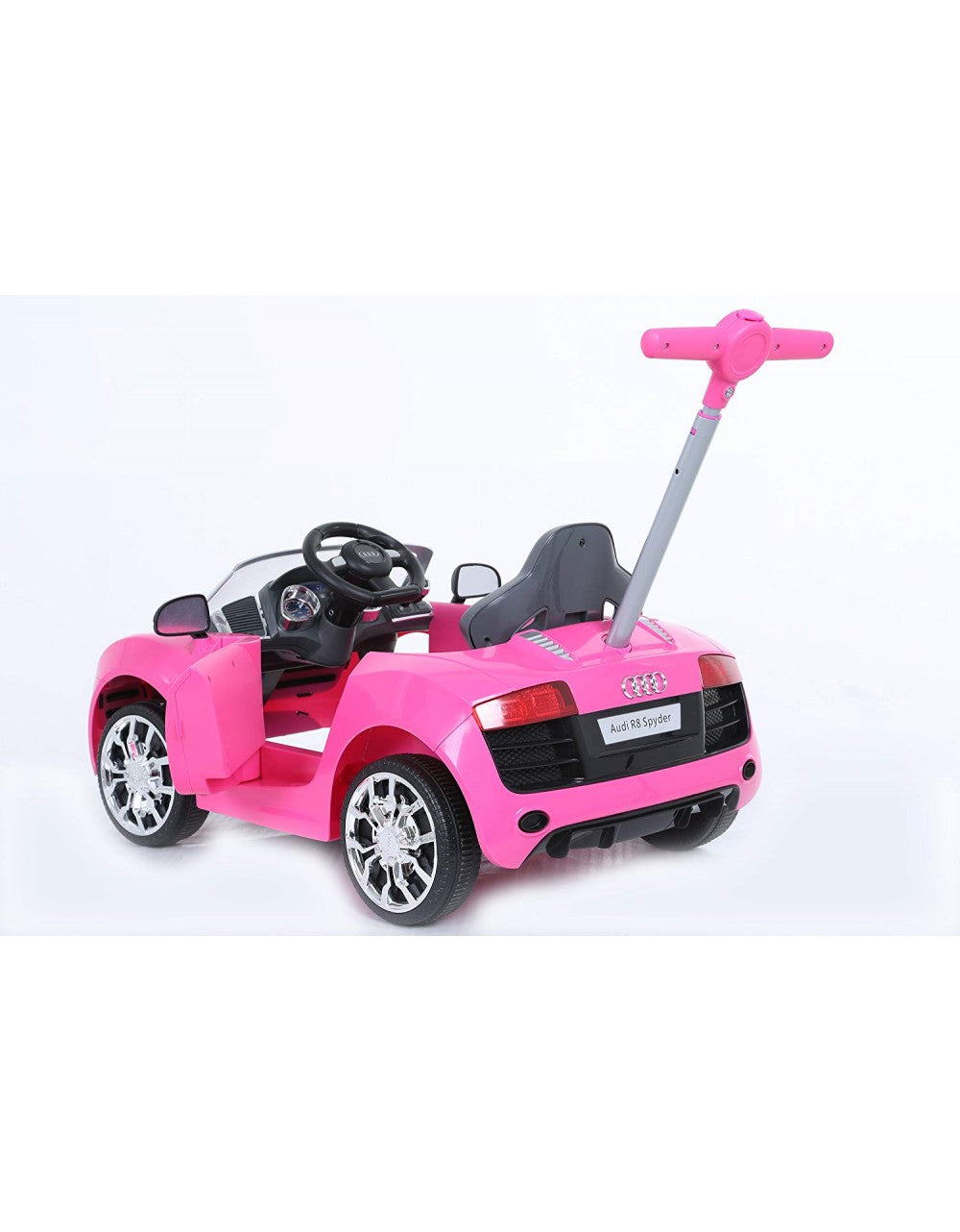Auto Cavalcabile Audi R8 Spyder Rosa