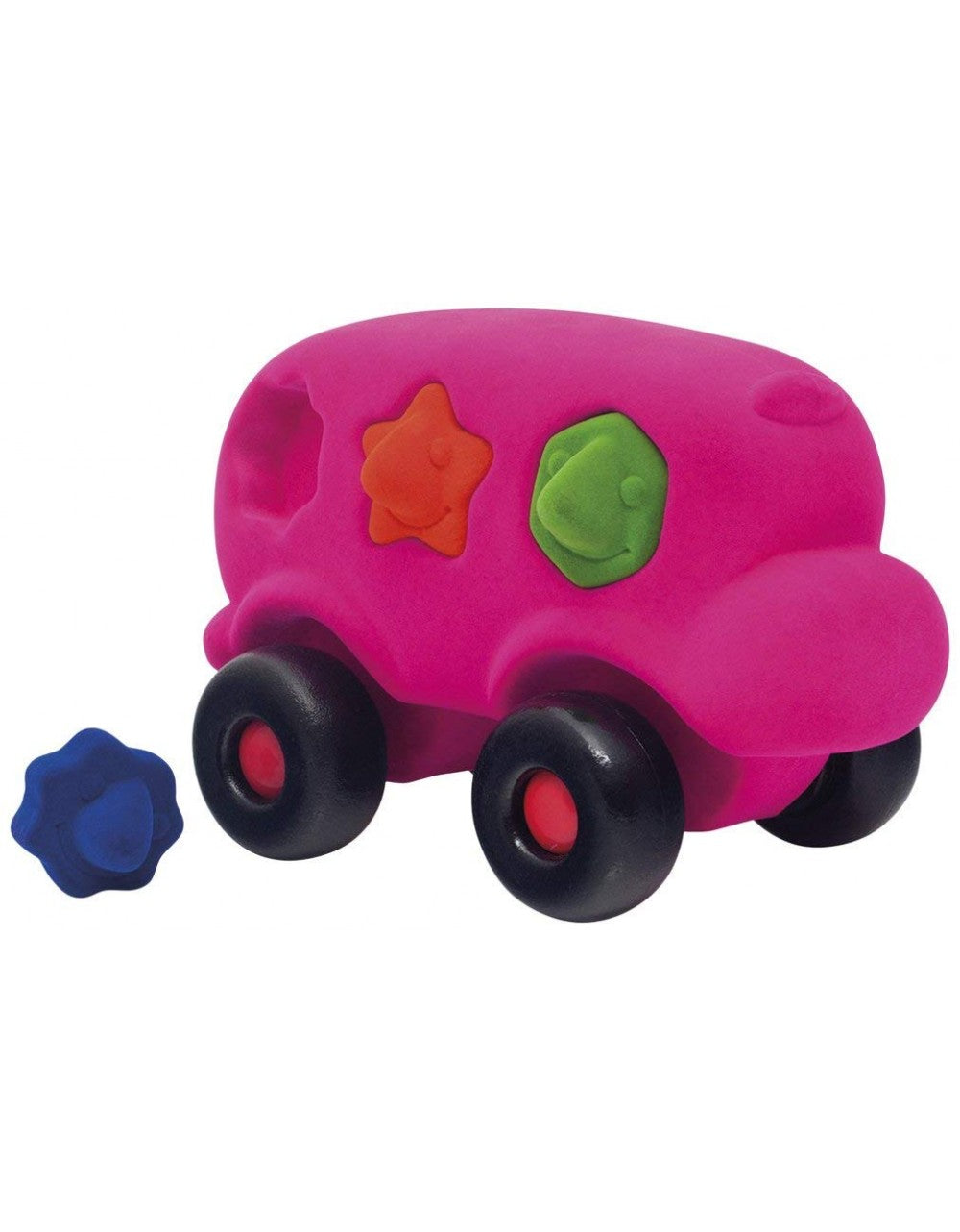 Rubbabu Autobús Formas Rosa