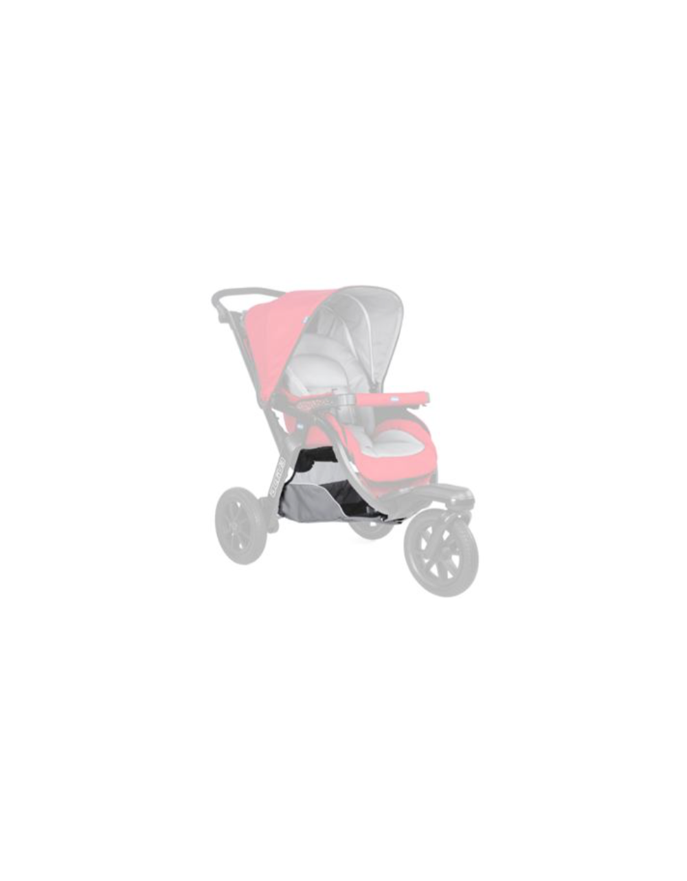 Cestello Passeggino Chicco Activ3 Red Berry