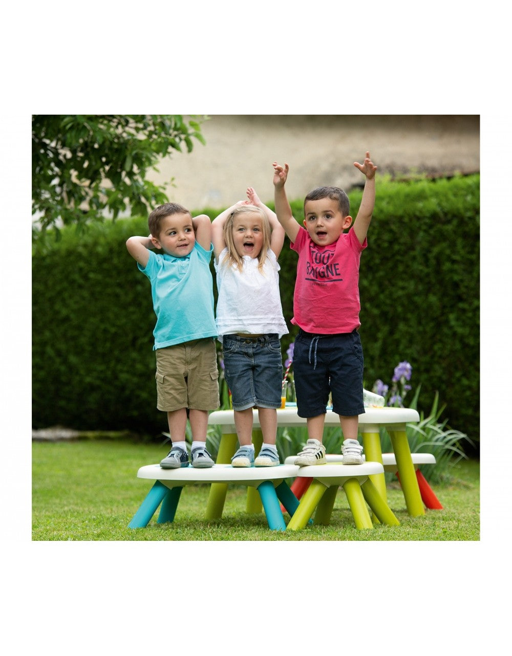 Panca Smoby Kid Azzurro