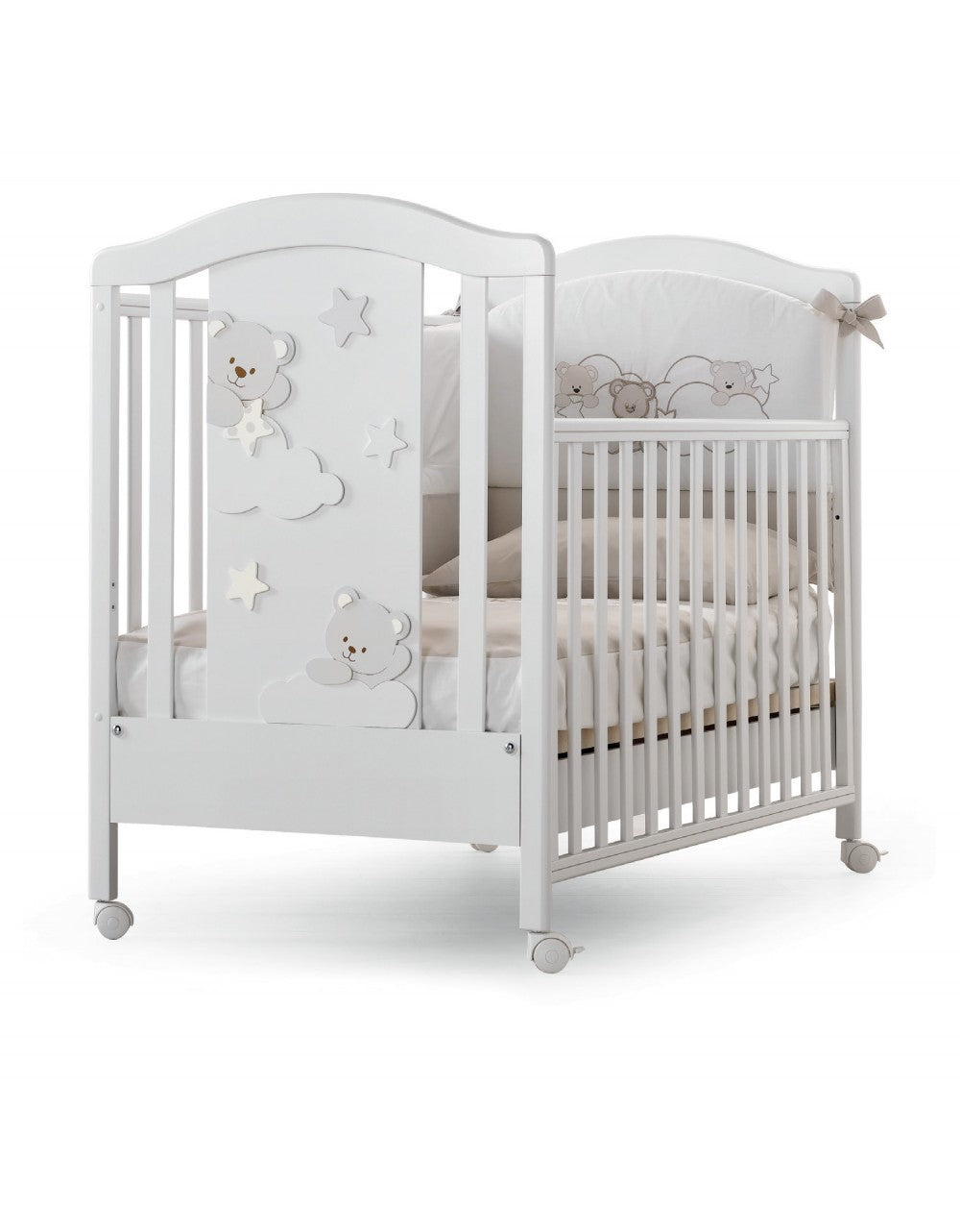 Lettino Azzurra Design Mars Bianco