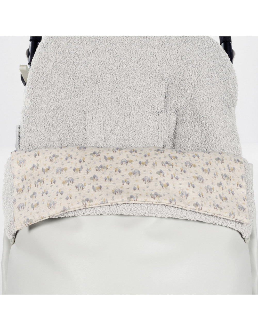 Sacca Passeggino in Similpelle Sherwood Grigio