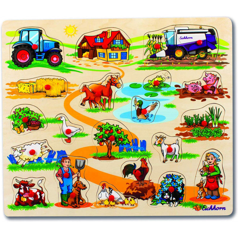 Puzzle in Legno - Fattoria