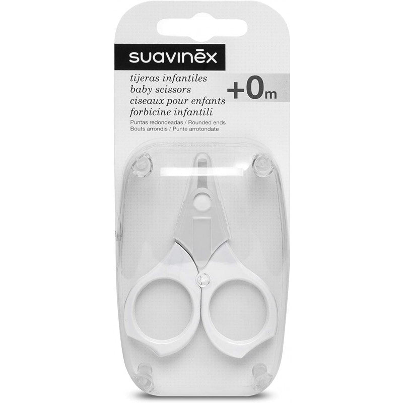 Forbicine per Neonato Suavinex Bianche
