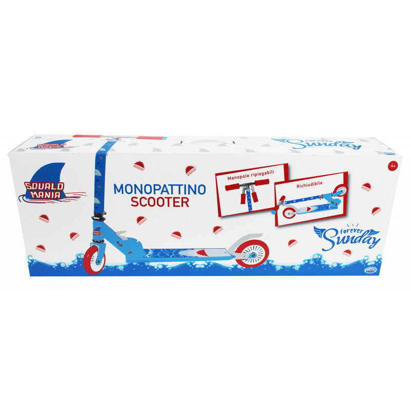 Monopattino 2 Ruote - Squalo Mania