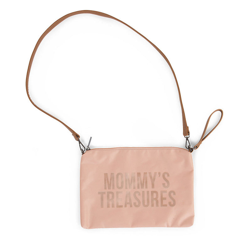 Mommy Treasures Pochette Rosa-Rame