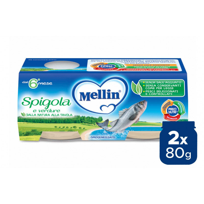 Omogeneizzato Spigola Mellin