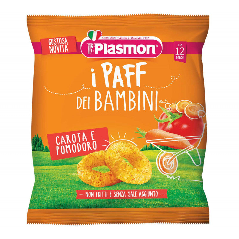 Kinderpfannkuchen Plasmon - Karotte und Tomate