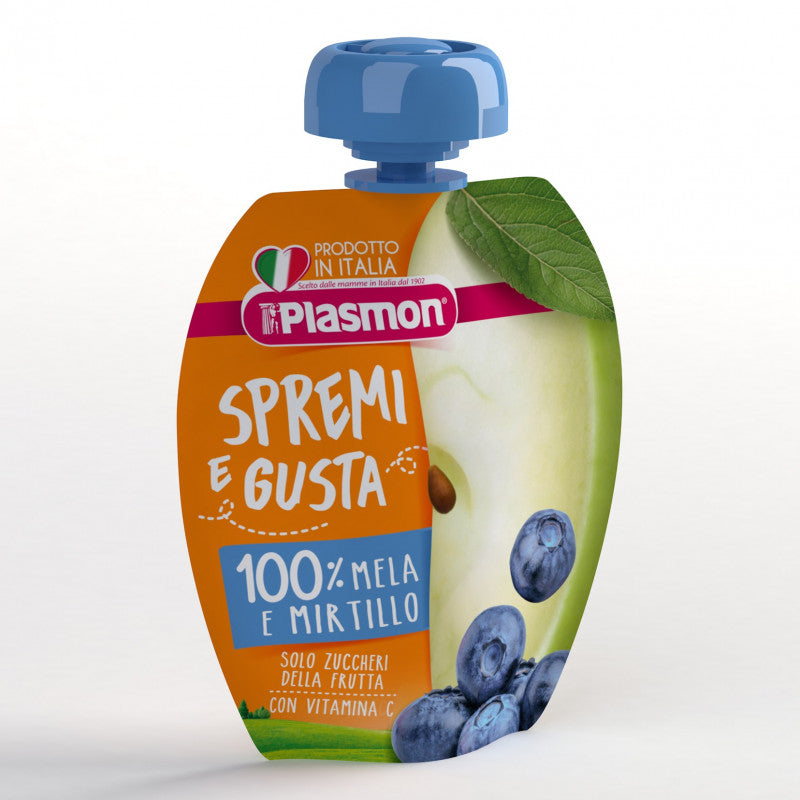 Squeeze and Taste Plasmon - Apfel und Heidelbeere