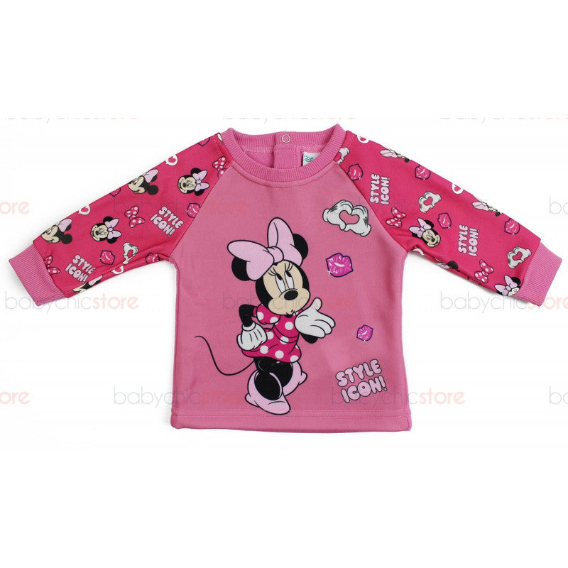 Tuta Neonato Disney Minnie Rosa - 12 Mesi
