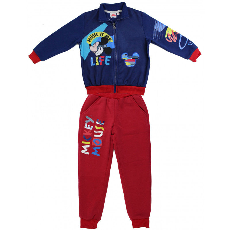 Jogging Set Mickey Mouse - Rosso/Blu