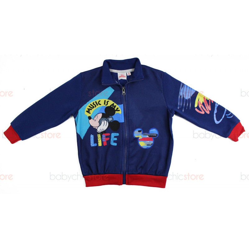 Jogging Set Mickey Mouse - Rosso/Blu - 7 Anni
