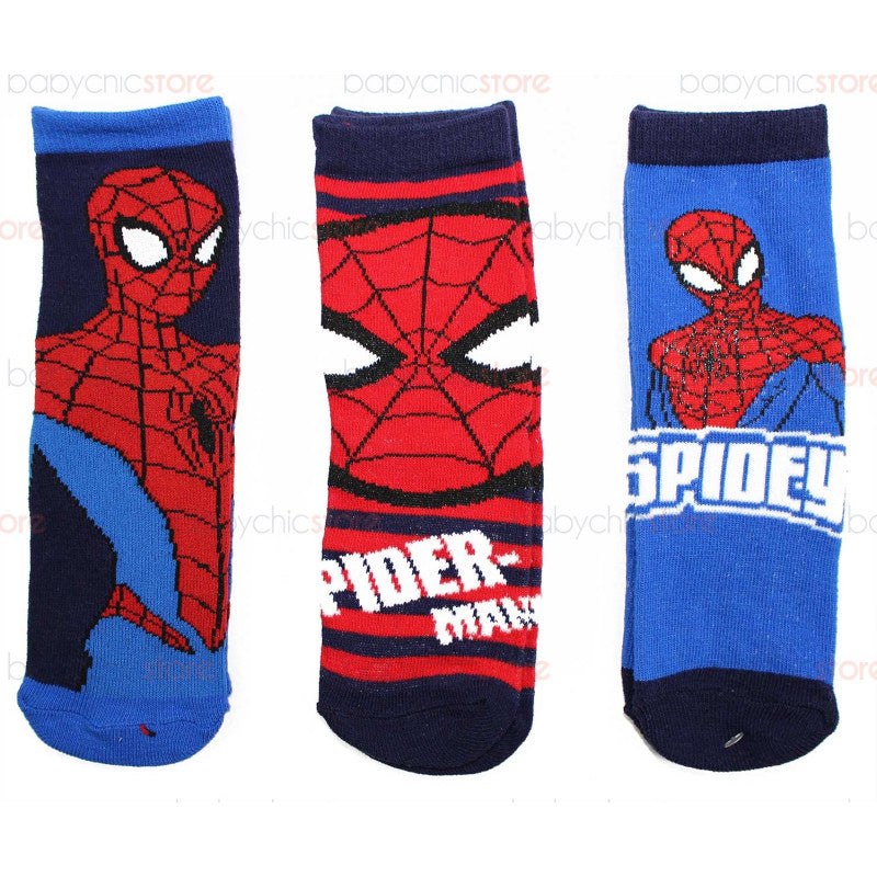 Set 3 Paia di Calzini Spiderman - 31/34