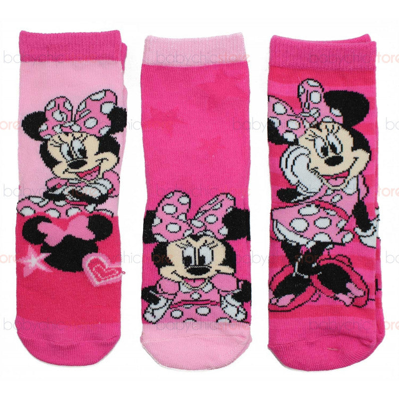 Set 3 Paia di Calzini Minnie - 27/30