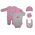 Set Completo Body e Tutina Rabbit - 3 Mesi