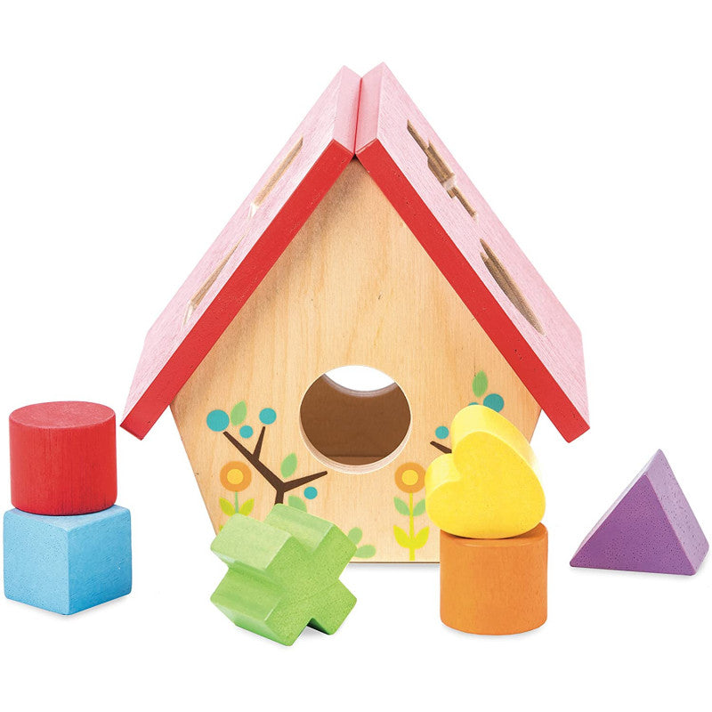 Mi clasificador de formas casita de pájaros