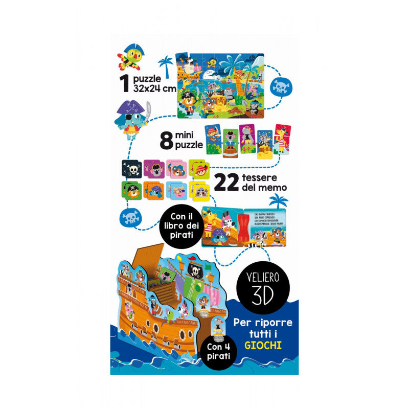 Raccolta Giochi Educativi Dei Pirati