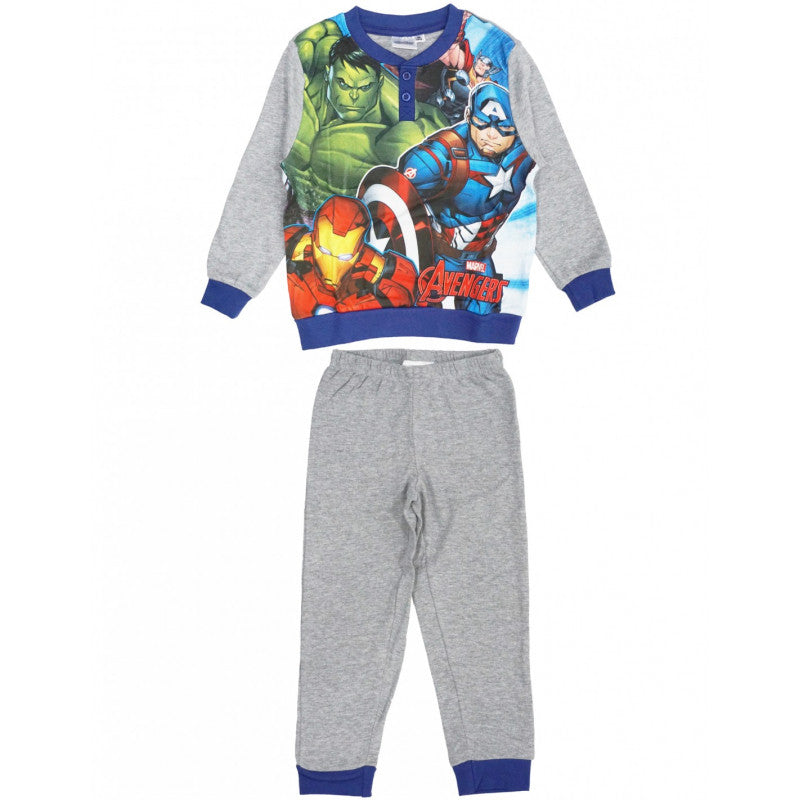 Pigiama Disney Avengers - Grigio 8 Anni