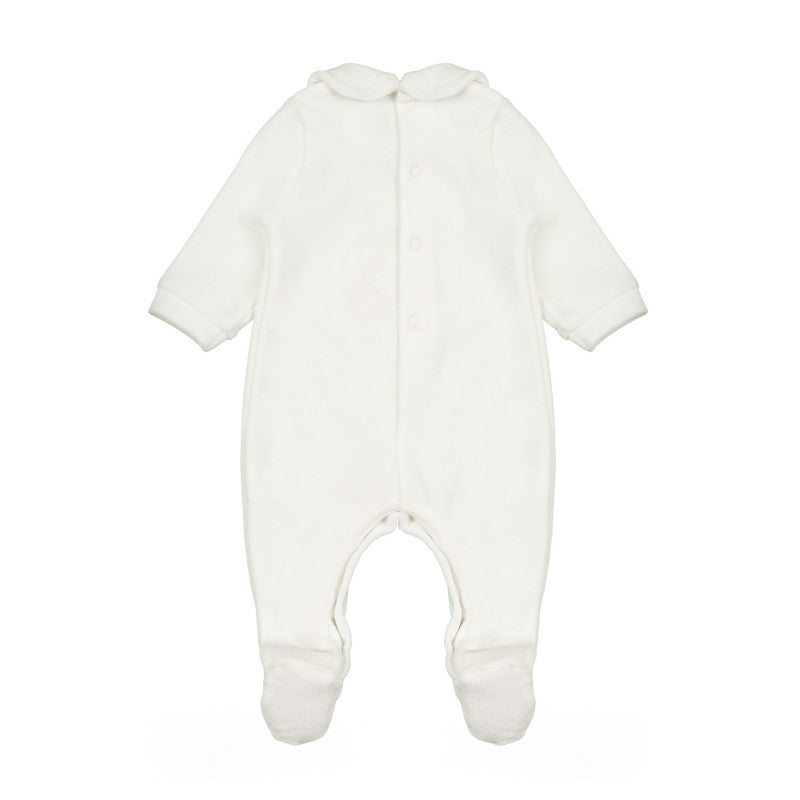 Tutina Bianca Collezione Pallino