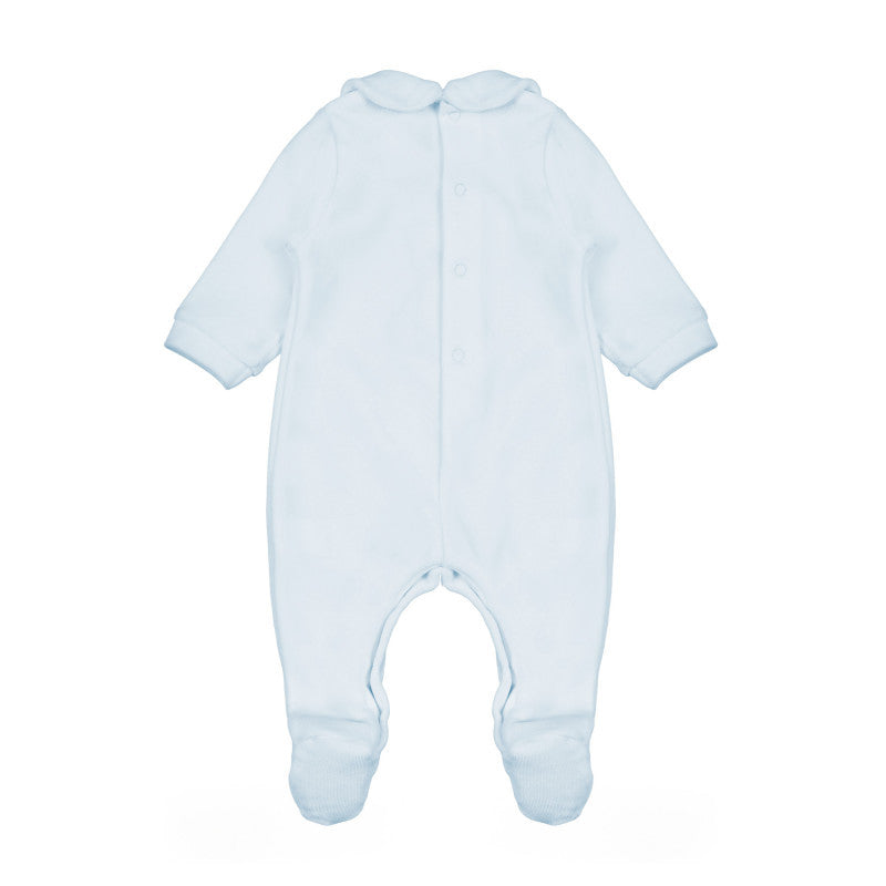 Tutina Azzurra Collezione Pallino - 6 Mesi