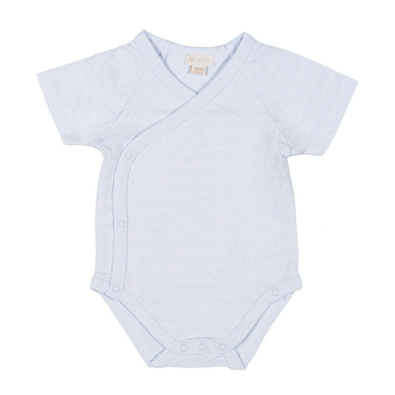 Body Maniche Corte Azzurro Nanan