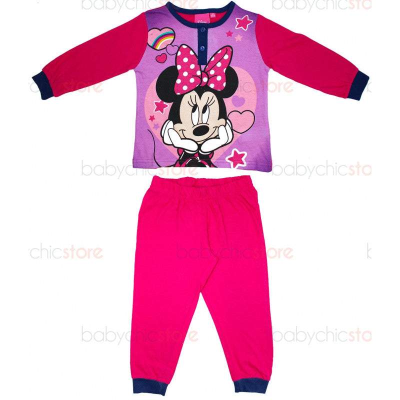 Pigiama Primavera/Estate Minnie Viola - 3 Anni