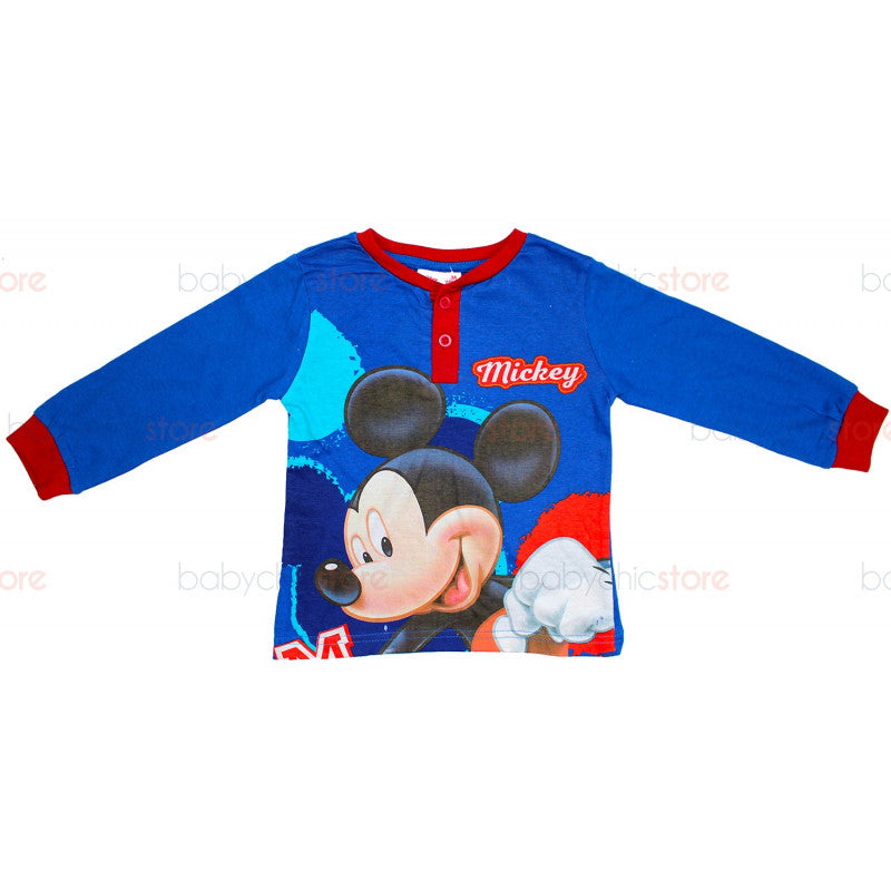 Pigiama Primavera/Estate Topolino Blu - 6 Anni