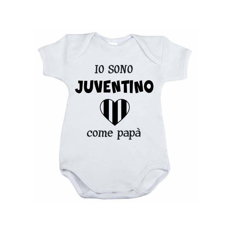 Body Neonato Io sono Juventino - 12/18 Mesi